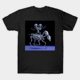 Horseback twins T-Shirt